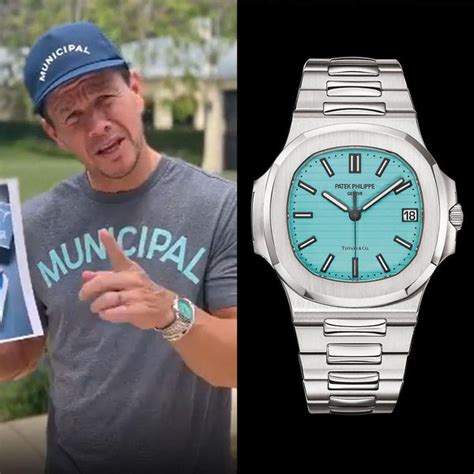 mark wahlberg patek philippe tiffany|patek philippe tiffany.